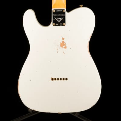 Fender Custom Shop Limited Edition 1963 Telecaster Relic Olympic White image 13