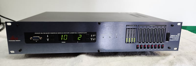 DBX 482 Drive Rack Complete Equalization & Loudspeaker DBX 482 Drive Rack Complete Equalization & Loudspeaker