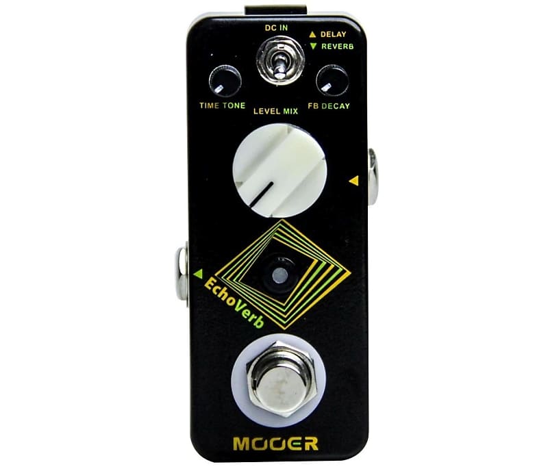Mooer EchoVerb Digital Delay and Reverb Pedal image 1