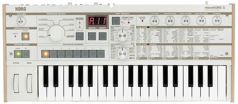 Korg microKorg-S 37-Key Synthesizer/Vocoder | Reverb