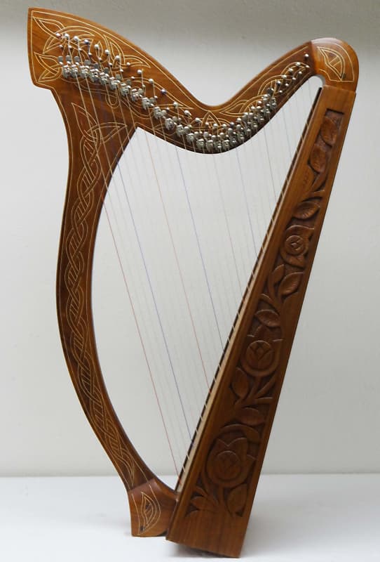 MID-EAST Mfg. Co. CELTIC HARP Brown | Reverb