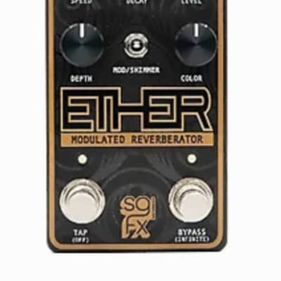 SolidGoldFX Ether Modulated Reverberator 2021 - Black image 1