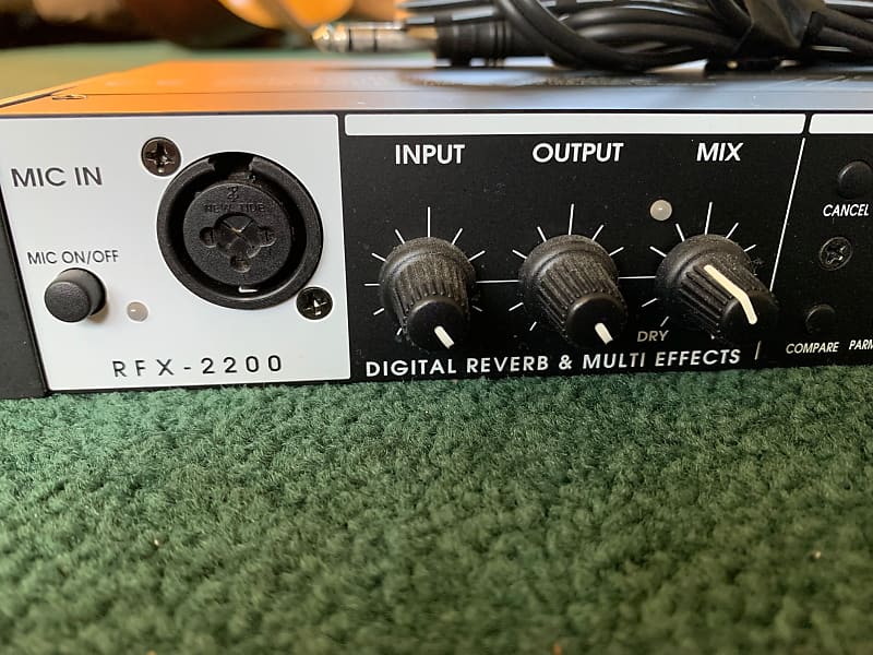 Zoom RFX-2200 rack mount digital reverb and multi-effect