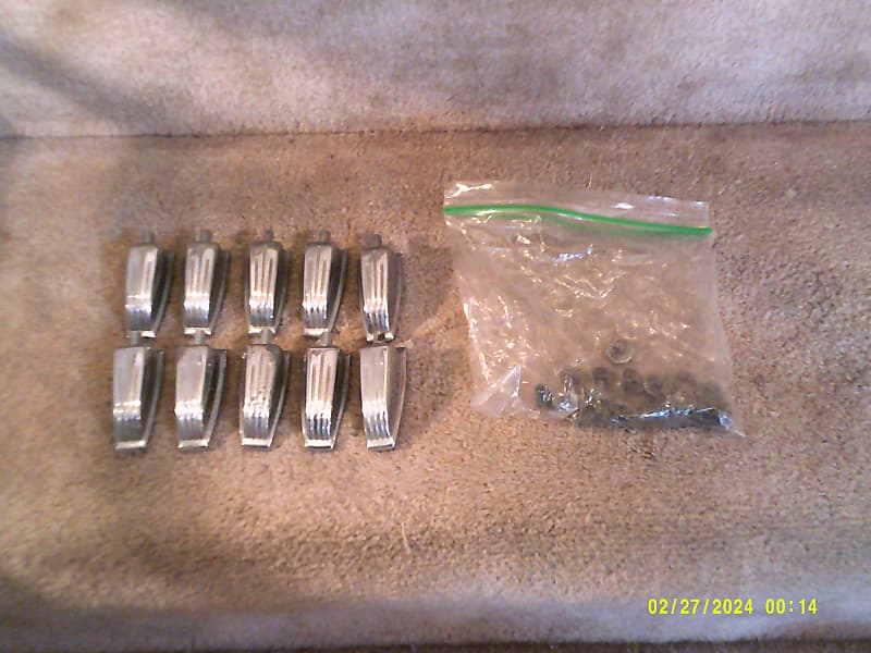 Ludwig Lot 1. (10) Vintage Super Classic Bass Drum Lugs Reverb