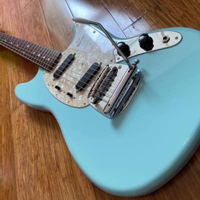 Scarce Fender Japan Traditional 60s Mustang Daphne Blue 2020