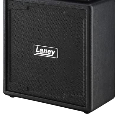 NEW 2023 Laney MINISTACK-B-IRON Ironheart 6-Watt 4x3" Stereo Bluetooth Mini Guitar Amp Stack - Black image 3