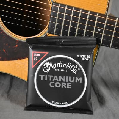 Martin MTCN160 Titanium Core Acoustic Guitar Strings image 3