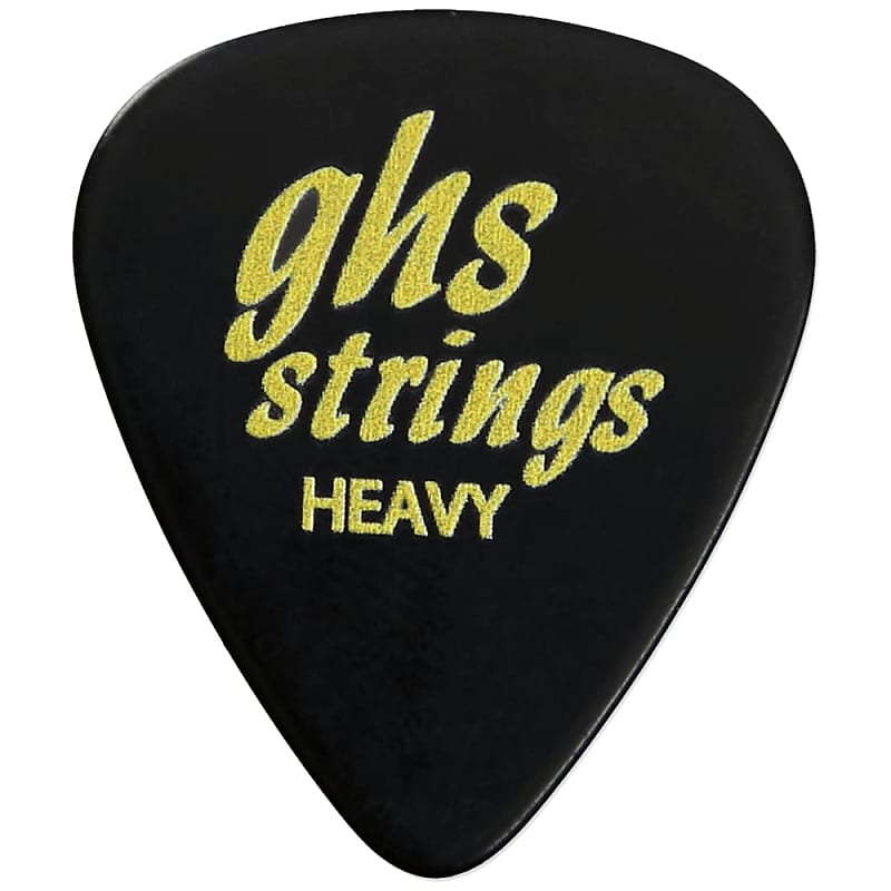 GHS Heavy Standard Guitar Picks (set of 12 picks) image 1