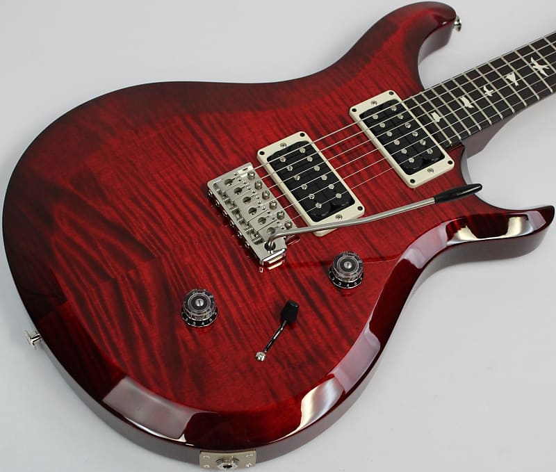 2023 PRS S2 Custom 24 Electric Guitar, Fire Red Burst | Reverb