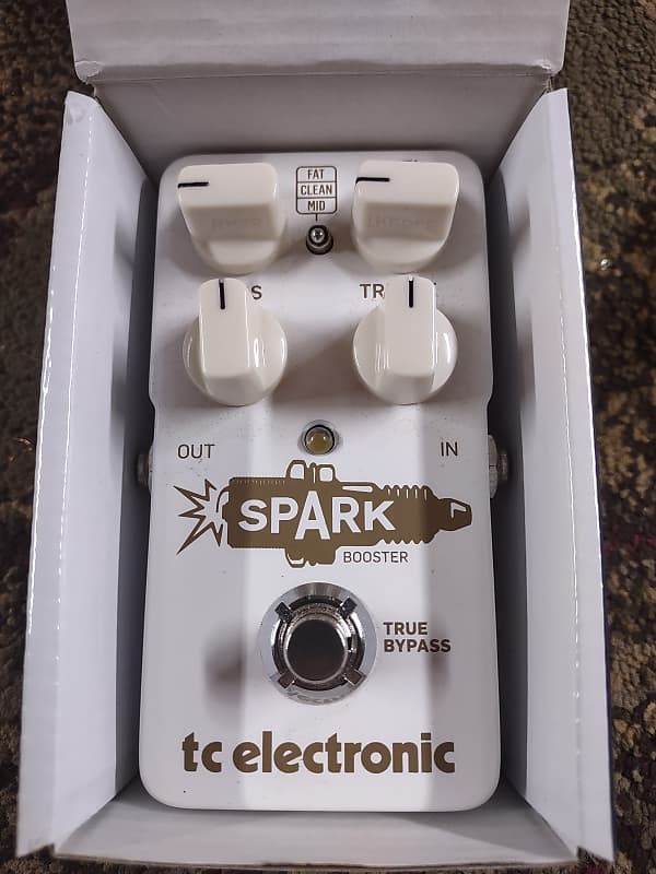 TC Electronic Spark Booster Boost Pedal with Box Reverb