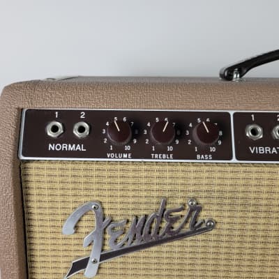 1962 Fender Concert Amp 4x10 - Brown Near Mint image 7