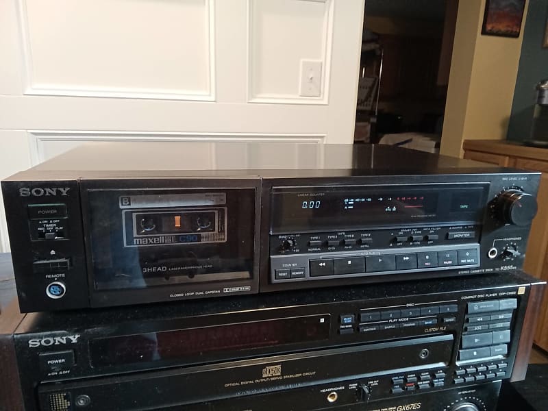 その他 Sony TC-K555ES SONY TC-K555ES 速度低下 – Audiolife － Enjoy your audio life!!
