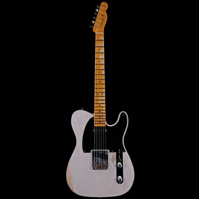 Fender Custom Shop 1952 Telecaster Heavy Relic Big U Dirty White Blonde image 5