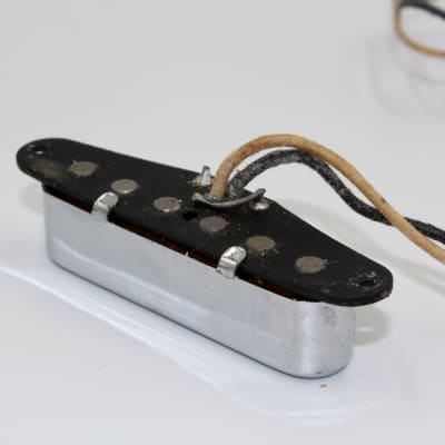 1990's Vintage Fender Telecaster Neck Single-Coil Pickup Chrome USA Tele image 13