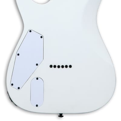 ESP LTD M-HT Arctic Metal Electric Guitar - Snow White Satin, LMHTARMSWS image 2