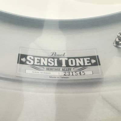 Pearl Sensitone Heritage Alloy Aluminum 14x6.5" Snare image 5