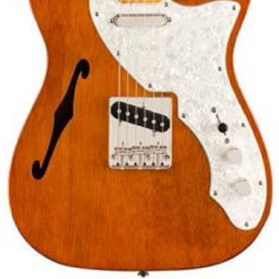 Squier Classic Vibe '60S Telecaster Thinline Electric Guitar Natural image 4
