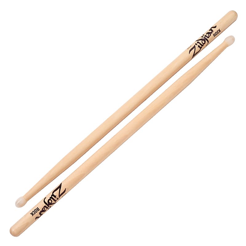 Zildjian RKNN Hickory Series Rock Nylon Tip Drum Sticks image 1