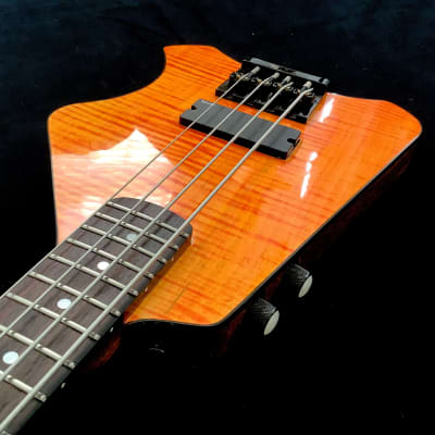 JD Guitars 2023  CB-1,  Compact Bass-1 Solar Flare image 11