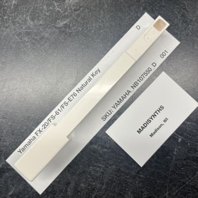 ORIGINAL Yamaha/Korg Replacement D Key (NB107550) for Yamaha DX7/DX5/DX9, SY77/SY85/SY99, Korg M1, Wavestation, Z1, etc