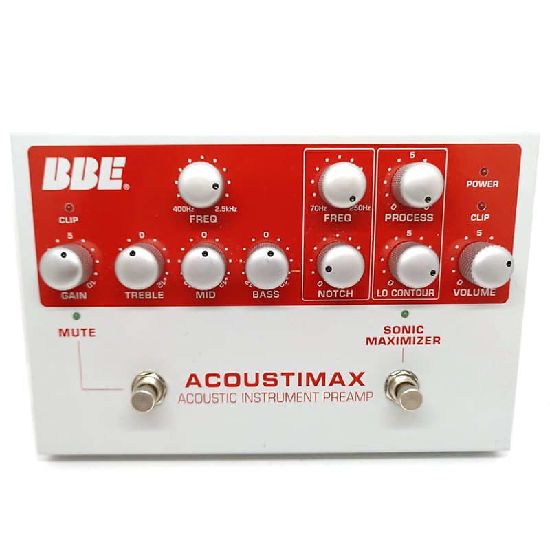 BBE Acoustimax Sonic Maximizer Instrument Preamp Pedal image 1