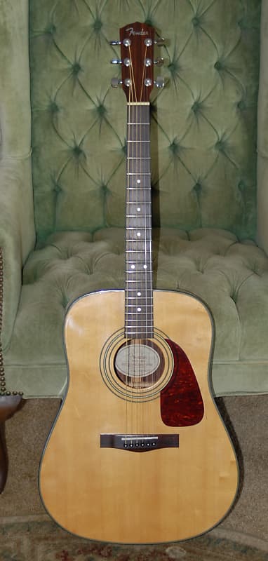 Fender DG-21s Solid Top Acoustic Guitar 1997 | Reverb