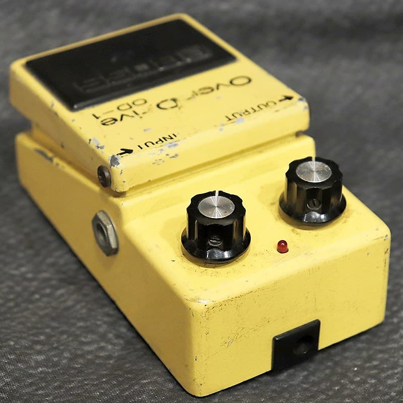 BOSS OD-1 Over Drive Long Dash Silver Screw '79 | Reverb BOSS OD-1 Over Drive Long Dash Silver Screw '79 | Reverb