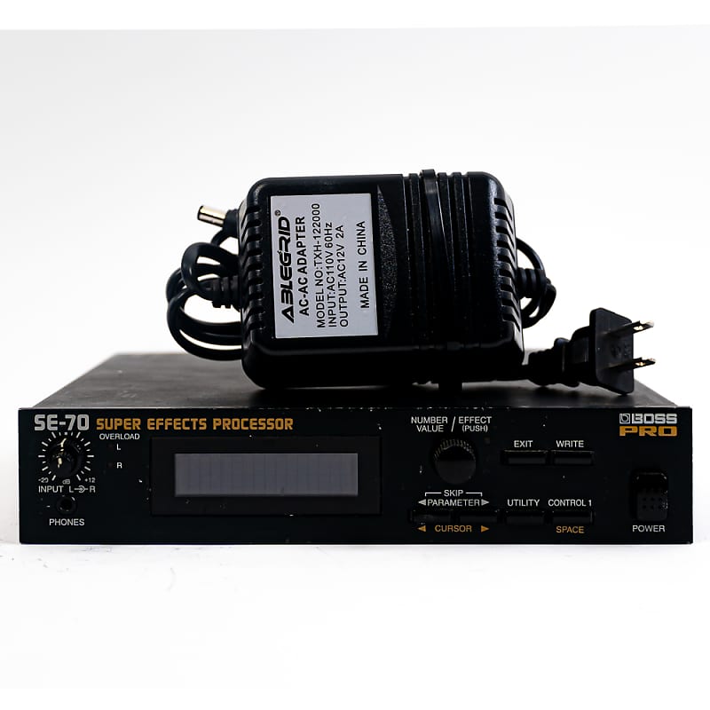 Boss SE70 Super Effects Processor MultiEffects Unit with Reverb
