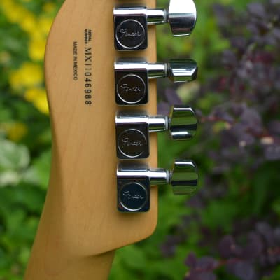 A very sharp Fender Standard Telecaster in Black w/New Blue pickguard, New Dunlop Straploks, New HSC, plus New Set up. image 7