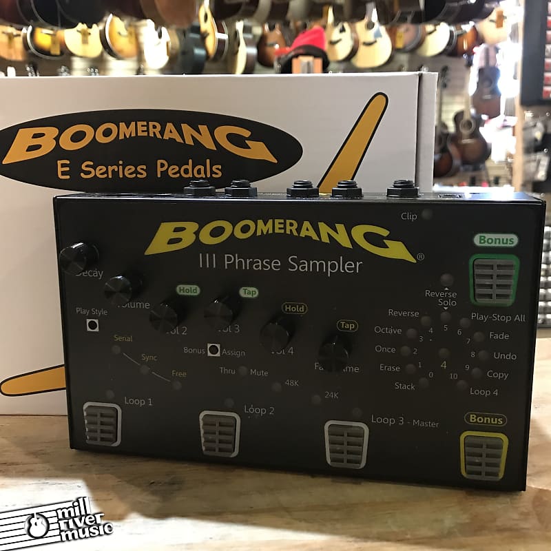 Boomerang III E-156 Phrase Sampler w/ Box Used