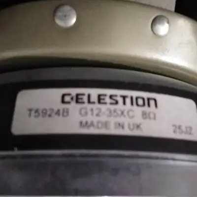 Celestion G12 35xc 90th & G12H 70th Anniversary Guitar Celestion G12 35xc 90th & G12H 70th Anniversary Guitar