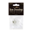 Dunlop 483P01MD Genuine Celluloid Standard Medium White Picks, 12 Pack