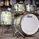 Ludwig Classic Maple Mod Drum Set Blue/Olive Oyster Pearl