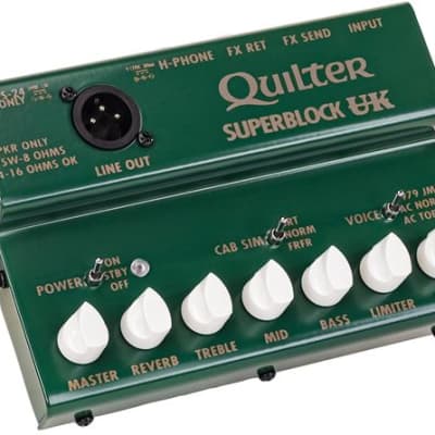Quilter SuperBlock UK Pedalboard Amplifier and Preamp 25 Watts for sale