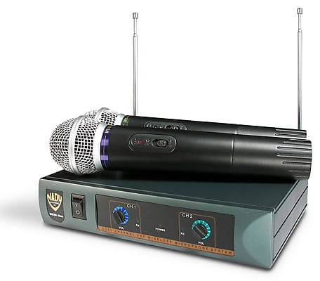 Nady DKW Duo VHF Handheld Wireless Microphone System