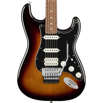 Fender Player Stratocaster Floyd Rose HSS 3 Tone Sunburst Pau Ferro for sale
