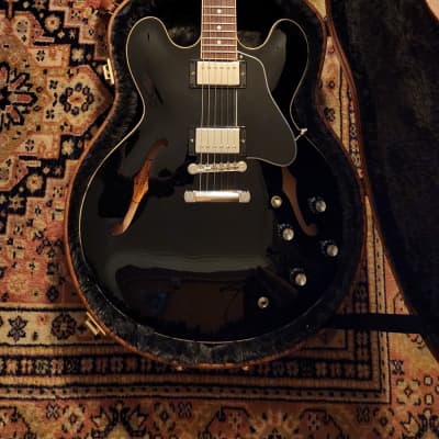 2020 Gibson ES-335 Dot Vintage Ebony  w/ OHSC image 15