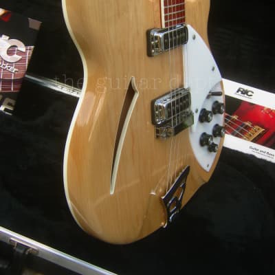 ♚ MINTER !♚ 2005 RICKENBACKER 360-6 Deluxe ♚ MapleGlo ♚ Shark Tooth ♚330♚ 18 Years ! ♚ SUPERB image 14