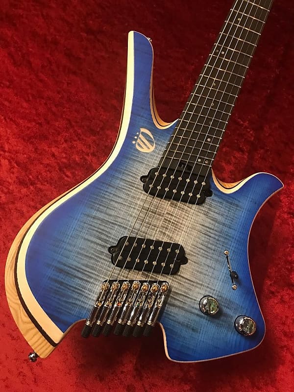 【​限​定​販​売​】 Overload Custom [GSB019 Burst- -Blue Custom 7 Themis Guitars ギター