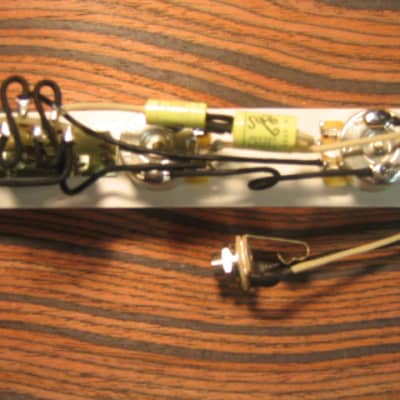 K D Paulus Guitar Parts Premium “Eldred Esquire Mod” Harness - Sozo NexGen Yellow Mustard Vintage Ca image 1