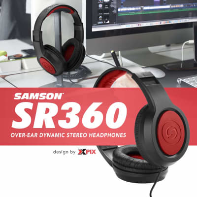 Focusrite Scarlett 8i6 8-in 6-out USB Audio Interface + Samson SR360 Over-Ear Dynamic Stereo Headphones, Cables, and Fibertique Microfiber Cleaning Cloth image 7