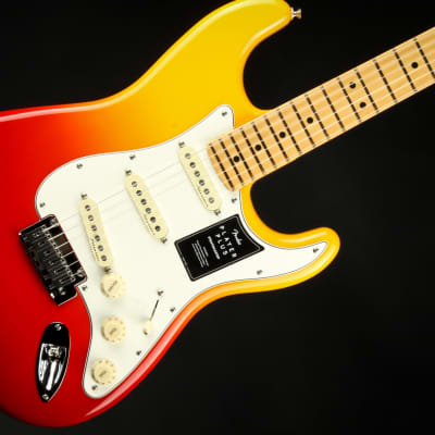 Fender Player Plus Stratocaster, Maple Fingerboard - Tequila Sunrise (Brand New) image 11