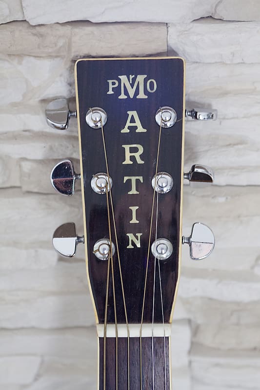 Ultra Rare Pro Martin Custom W-200 around 1975 Natural with hardcase