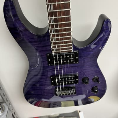 ESP LTD H-200 FM 2020 - Present - See Thru Purple image 2