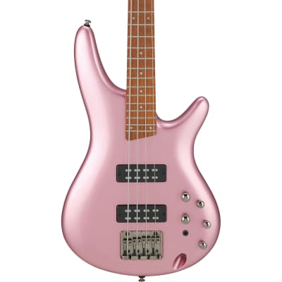 Fleabass Flea Bass Model 32 Green/Pink Punk Bass | Reverb