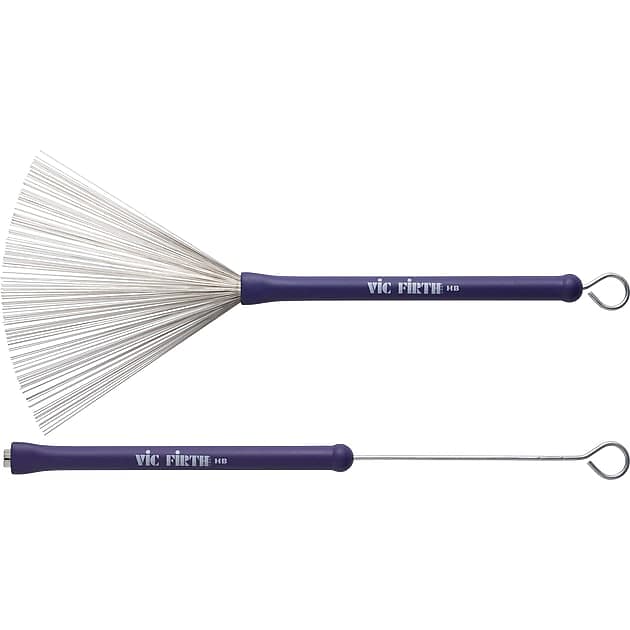 Vic Firth HB - Heritage Brush - Rubber Handle image 1