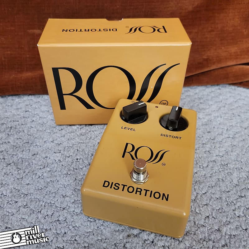 Ross Distortion Effects Pedal w/ Box Used