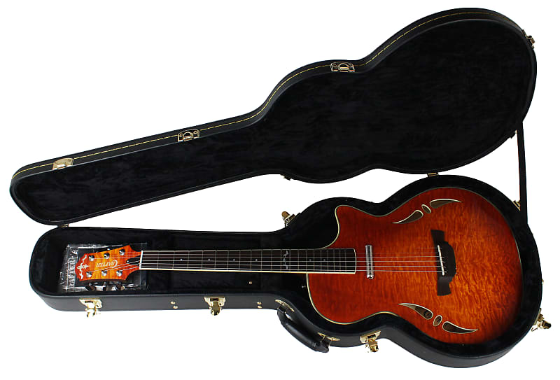 【貴重】CRAFTER クラフター SA-QM OS エレキギター セミアコ 貴重】CRAFTER クラフター SA-QM OS エレキギター セミアコ