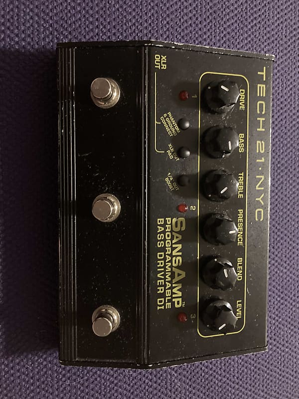 Tech 21 Sansamp Programmable Bass Driver