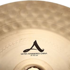 Zildjian 21-inch A Series Ultra Hammered China Cymbal - Brilliant Finish image 3
